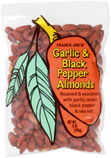 Garlic & Black Pepper Almonds 12 Oz