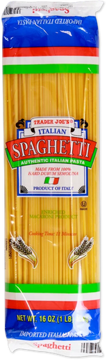 Trader Joe’s Authentic Italian Spaghetti Classic Pasta / 1 Lb