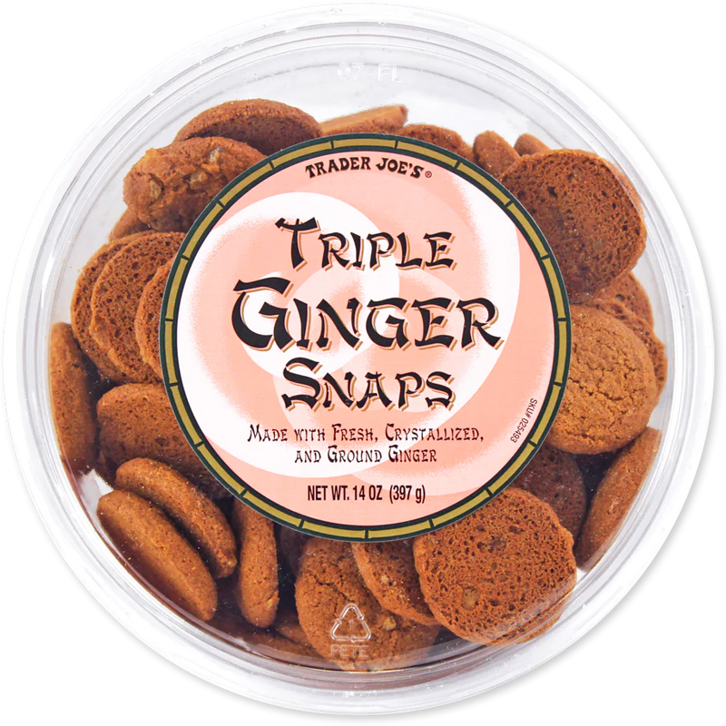 Traders Joe's  Triple Ginger Snaps 14 Oz