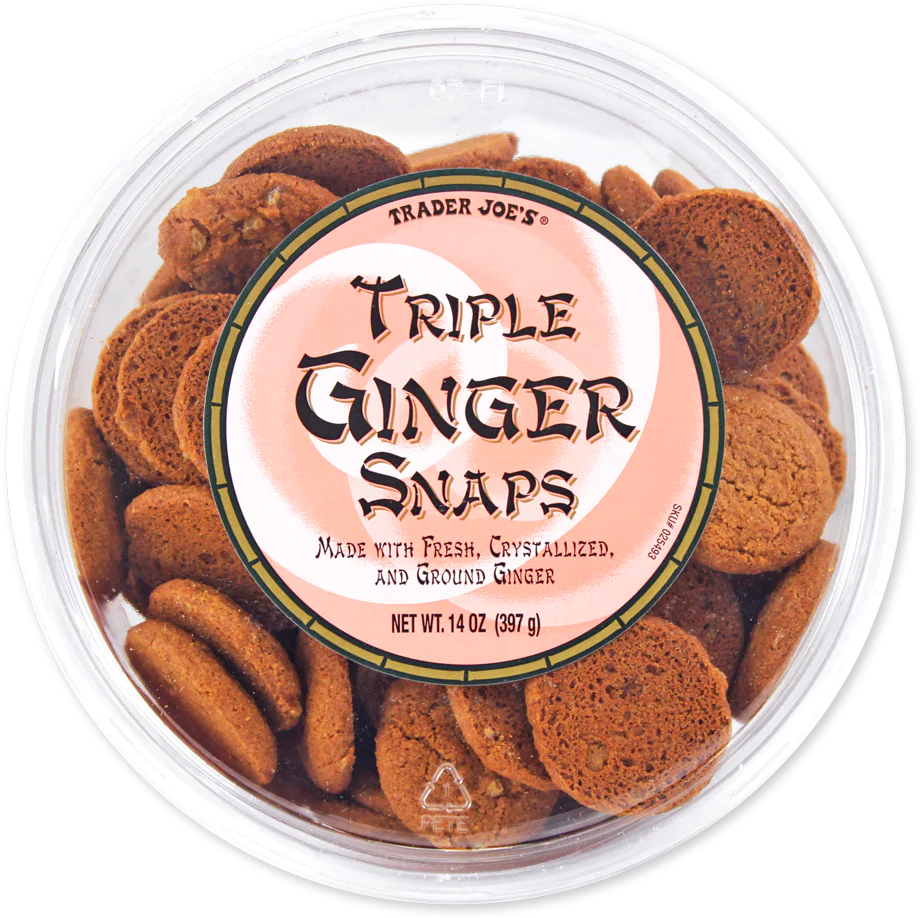 Traders Joe's  Triple Ginger Snaps 14 Oz