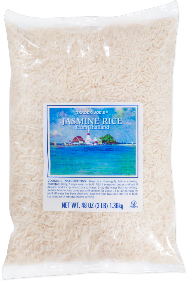 Trader Joes Jasmine Rice From Thailand 3 Lb