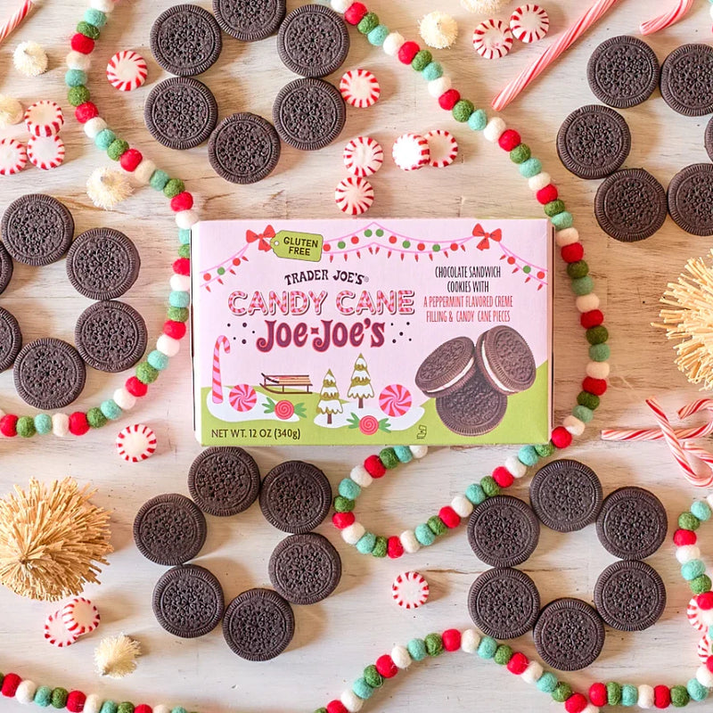 Gluten Free Candy Cane Joe-Joe's – Peppermint Sandwich Cookies