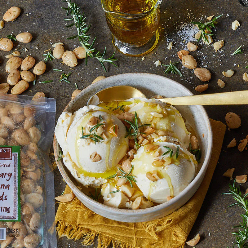 Roasted & Salted Rosemary Marcona Almonds 6 Oz