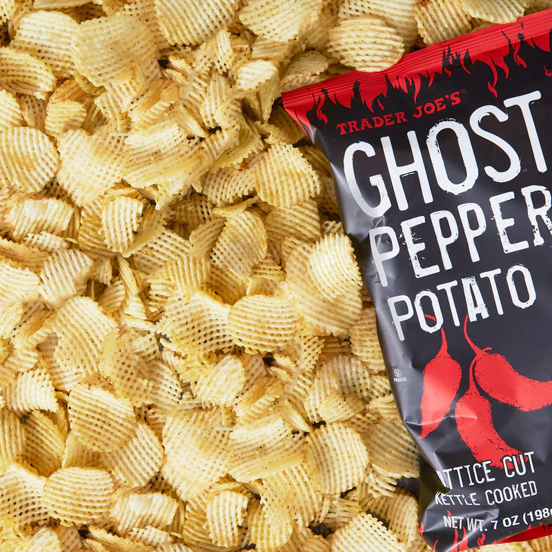 Trader Joes Ghost Pepper Potato Chips/7 Oz