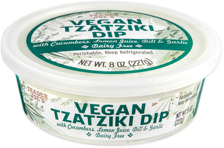 Vegan Tzatziki Dip – Dairy-Free Creamy Cucumber Garlic Mediterranean Sauce
