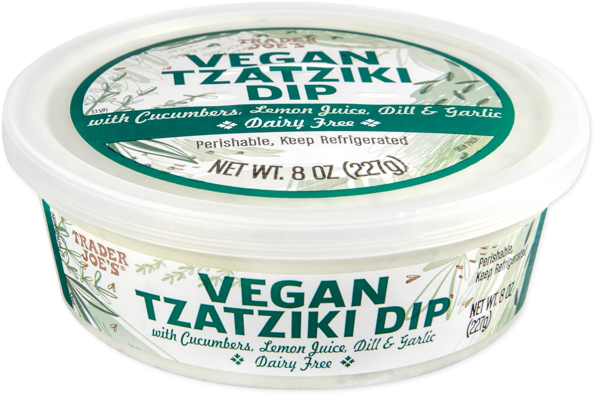 Vegan Tzatziki Dip – Dairy-Free Creamy Cucumber Garlic Mediterranean Sauce