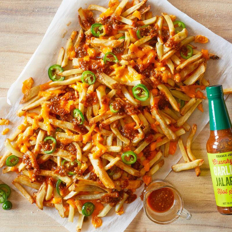 Trader Joes Chunky Garlic & Jalapeño Hot Sauce/10 Fl Oz