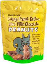 Trader Joe's Crispy Peanut Butter Filled Milk Chocolate Peanuts (4.94 Oz)