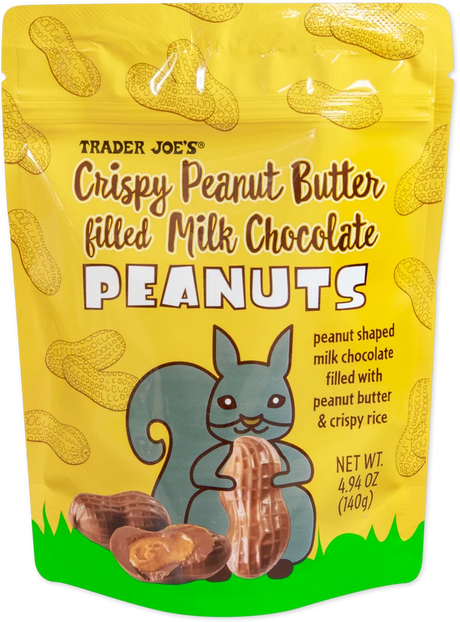 Trader Joe's Crispy Peanut Butter Filled Milk Chocolate Peanuts (4.94 Oz)