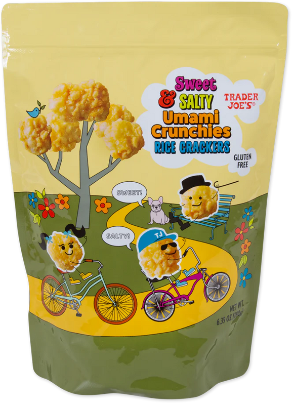 Sweet & Salty Umami Rice Crackers 6.35 Oz