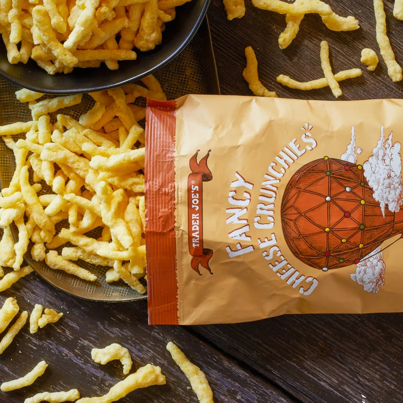 Trader Joes Fancy Cheese Crunchies/7 Oz