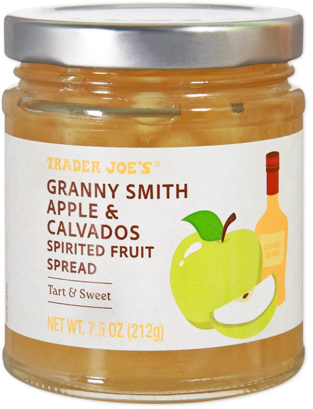 Trader Joe’s Granny Smith Apple & Calvados Spirited Fruit Spread 7.5 Oz