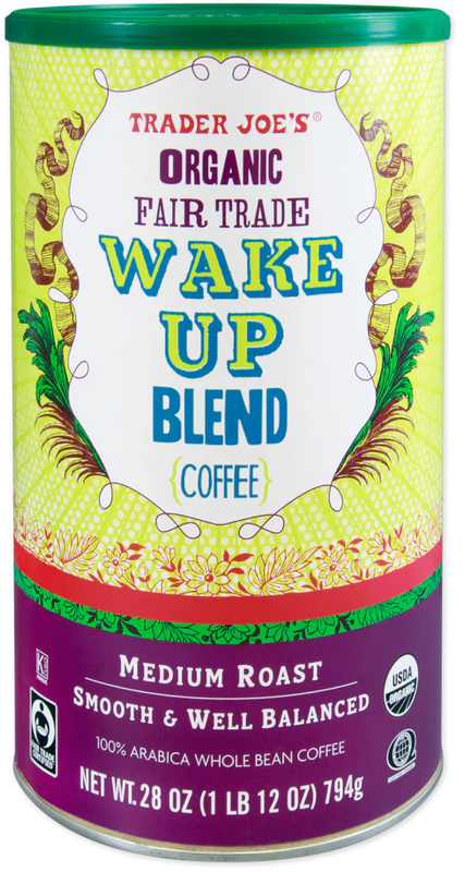 Organic Fair Trade Wake Up Blend Coffee 28 Oz