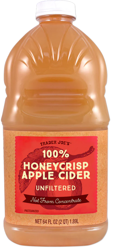 100% Honeycrisp Apple Cider Unfiltered 64 fl oz