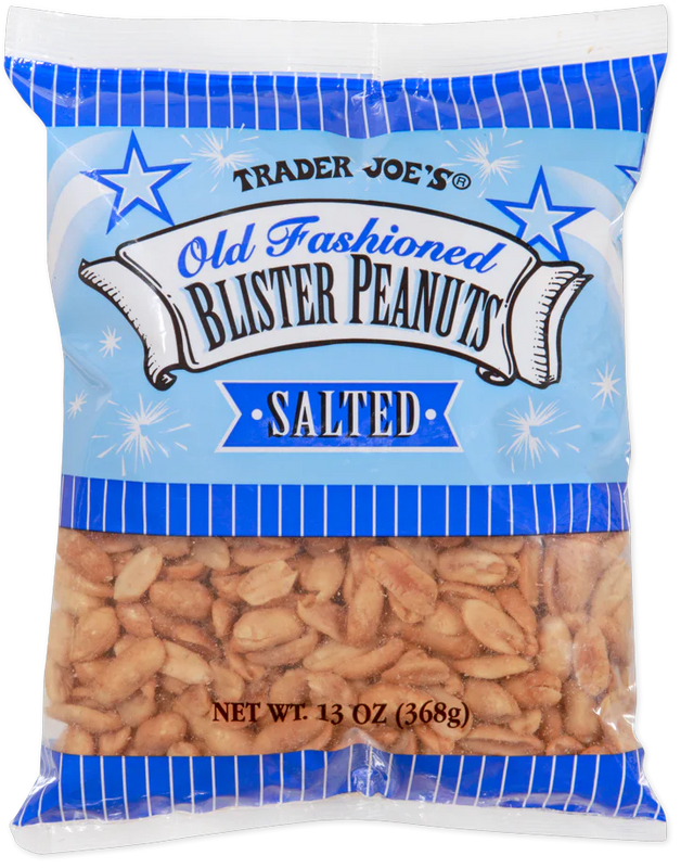 Trader Joes Old Fashioned Blister Peanuts 13 Oz