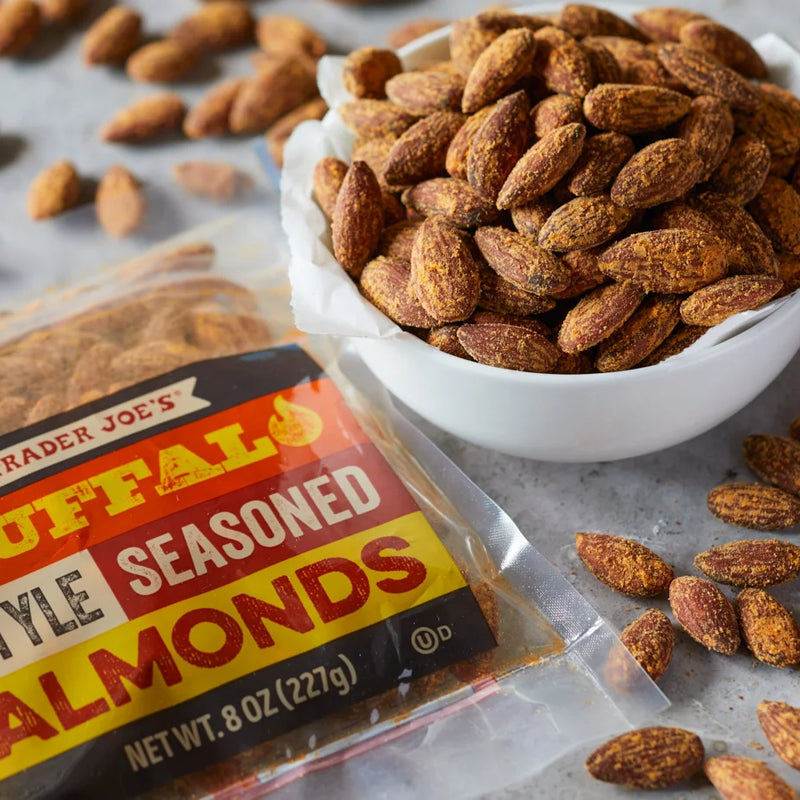Trader Joes Buffalo Style Seasoned Almonds/8 Oz