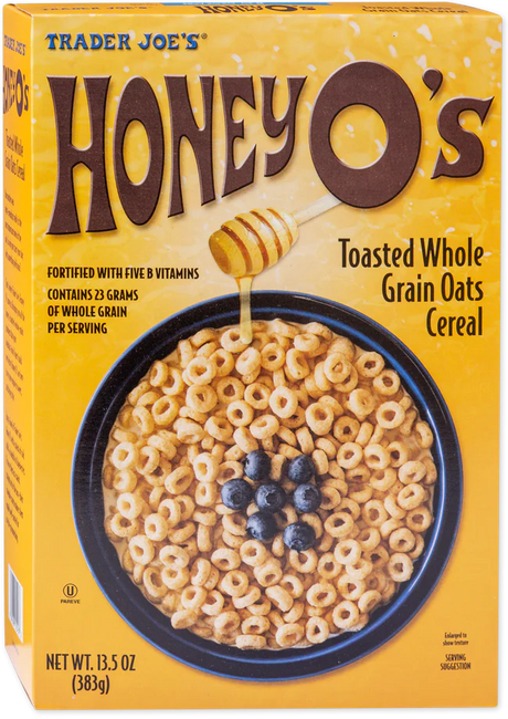 Trader Joes Honey O's Cereal/13.5 Oz