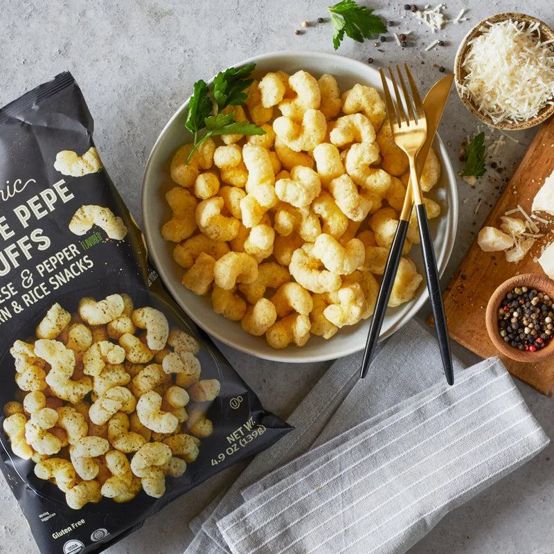 Organic Cacio e Pepe Puffs/4.9