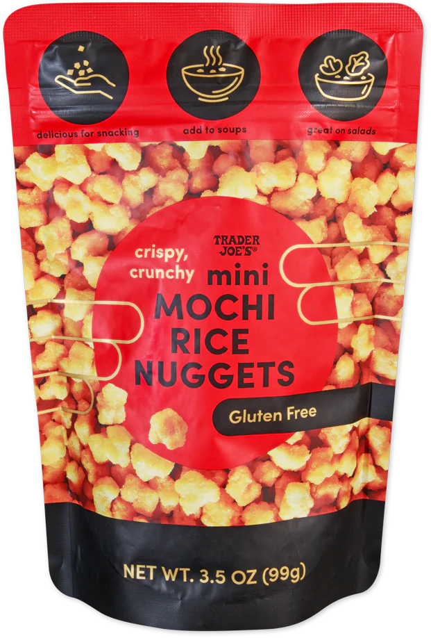 Mini Mochi Rice Nuggets 3.5 oz Crunchy & Flavorful