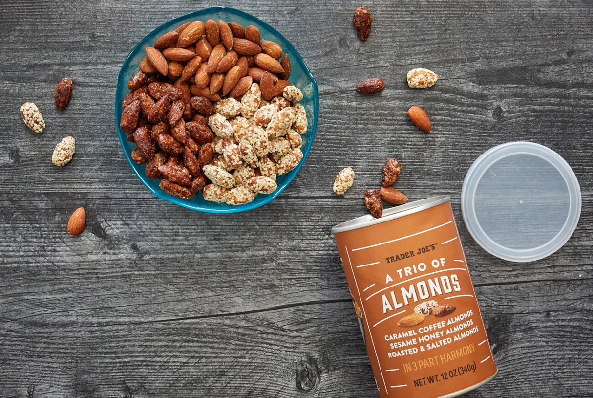 A Trio of Gourmet Almonds
