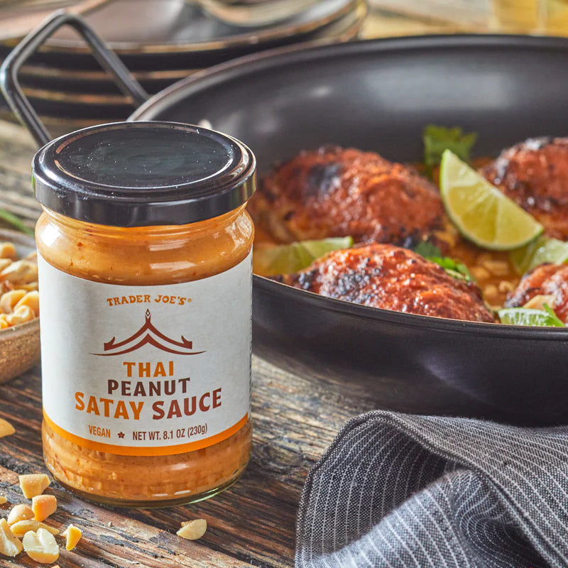 Thai Peanut Satay Sauce 8.1 Oz