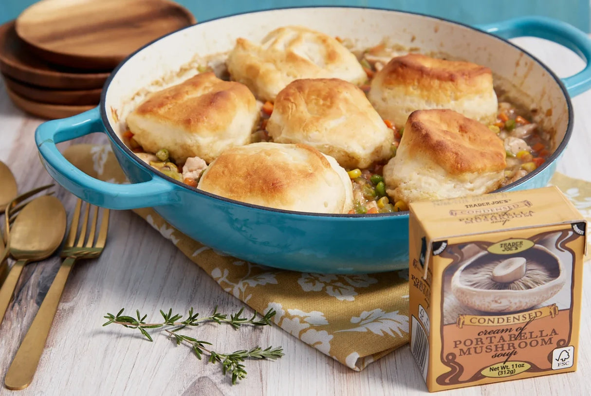 Trader Joe’s Condensed Cream of Portabella Mushroom Soup – Silky & Savory