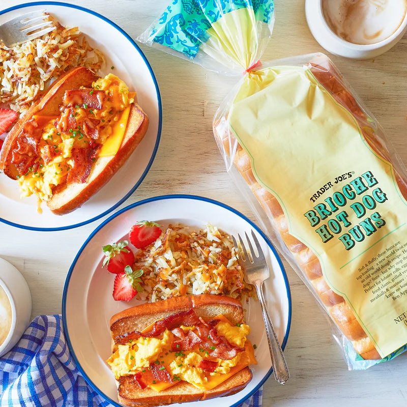 Trader Joes Brioche Hot Dog Buns 16 Oz