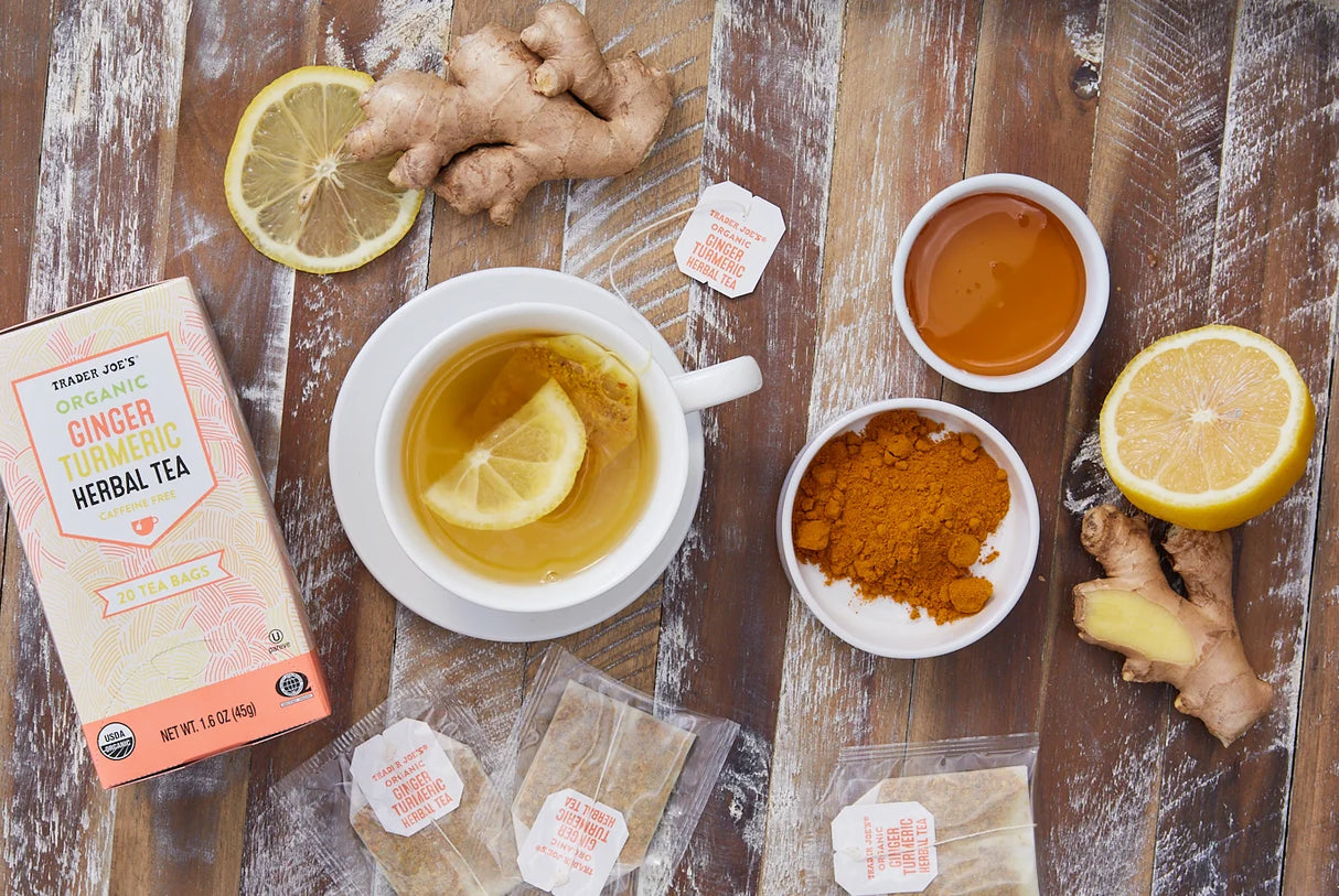 Organic Ginger Turmeric Herbal Tea 20 Bag