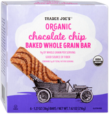 Organic Chocolate Chip Baked Whole Grain Bar /1.27 Oz