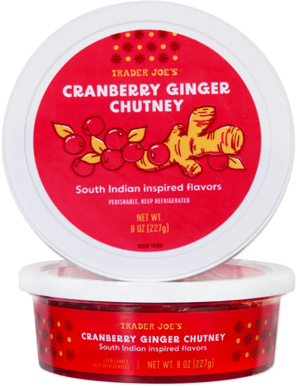 Cranberry Ginger Chutney – Sweet, Tart & Spiced Holiday-Style Fruit Chutney