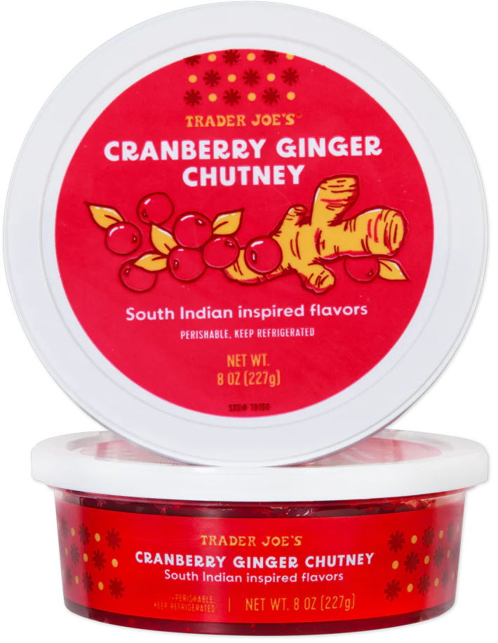 Cranberry Ginger Chutney – Sweet, Tart & Spiced Holiday-Style Fruit Chutney