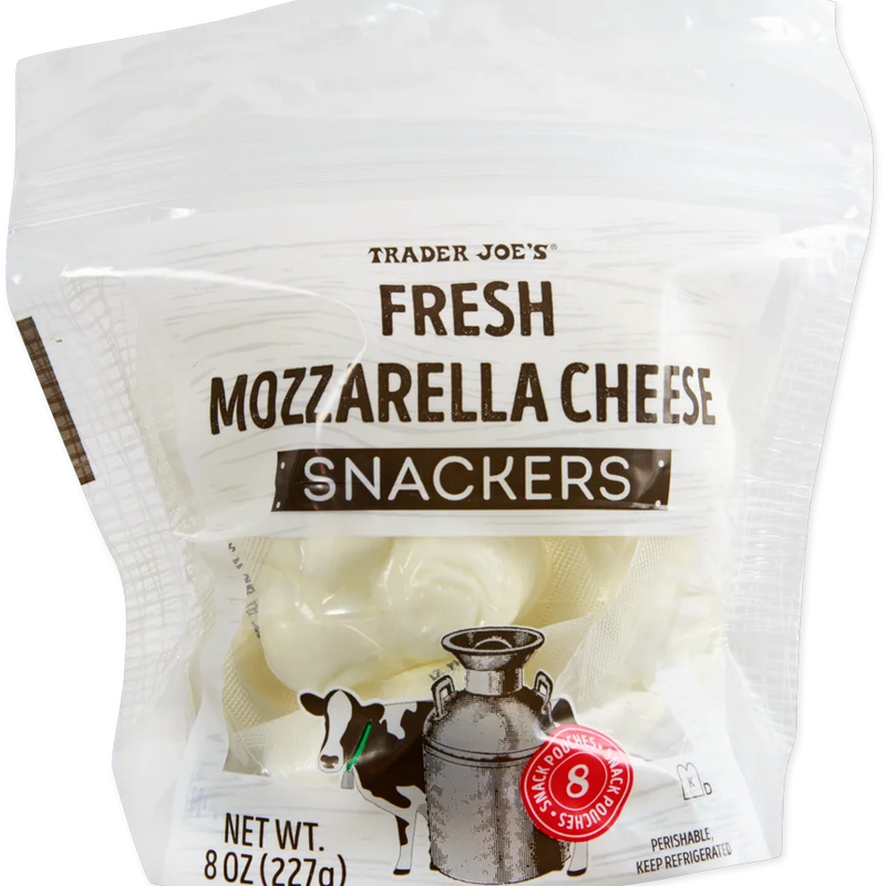 Fresh Mozzarella Cheese Snackers 8 Oz