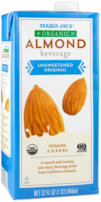 Organic Unsweetened Almond Beverage 32 Fl Oz