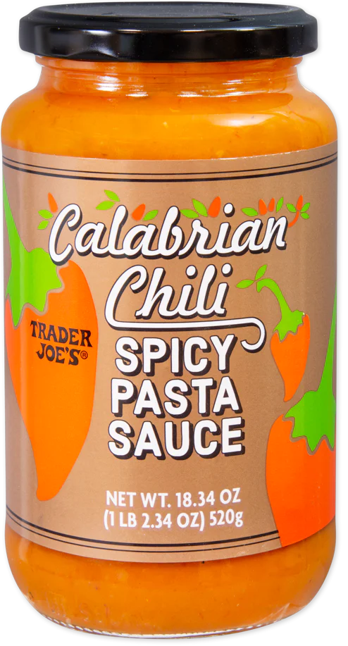 Trader Joes Calabrian Chili Spicy Pasta Sauce 18.34 Oz