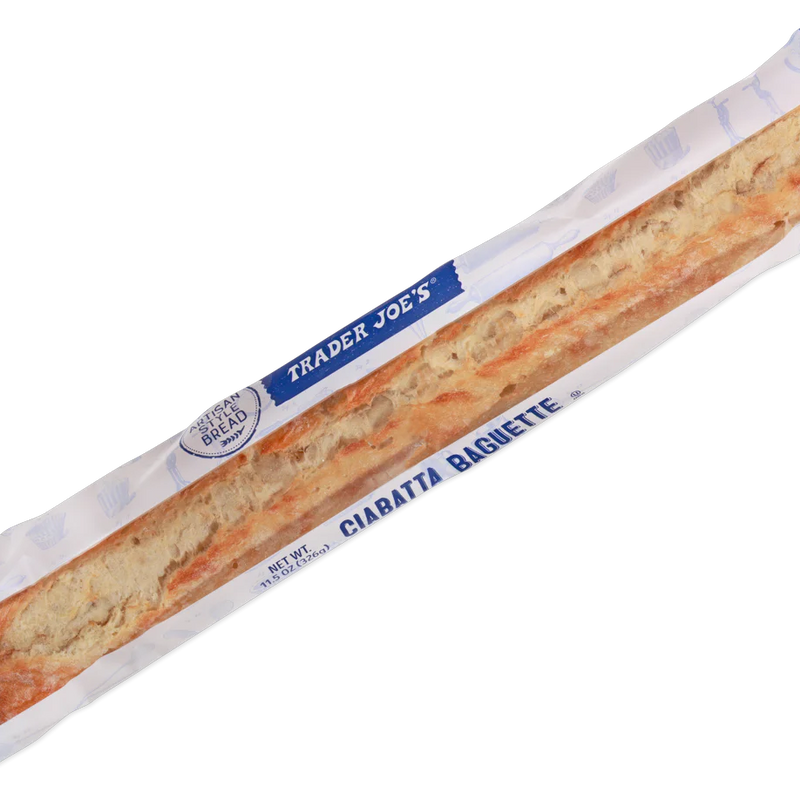 Ciabatta Baguette 11.5 oz Crispy & Soft