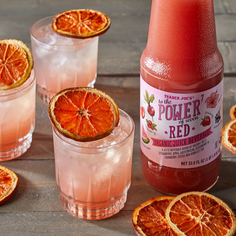 To The Power of Seven Red Organic Juice Beverage 33.8 Fl Oz