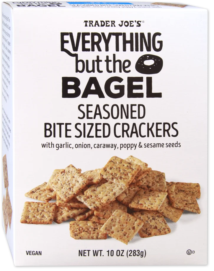 Trader Joes Everything but the Bagel Crackers/10 Oz