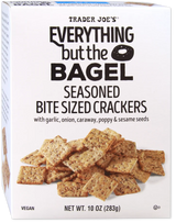 Trader Joes Everything but the Bagel Crackers/10 Oz