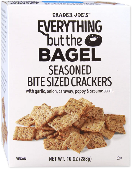 Trader Joes Everything but the Bagel Crackers/10 Oz