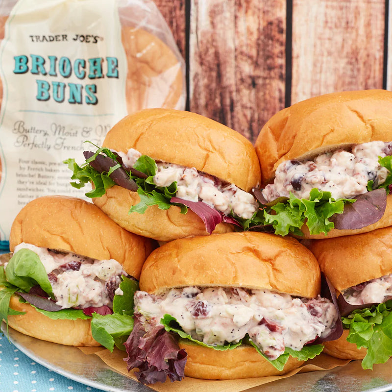 Trader Joes Brioche Buns 9.45 Oz