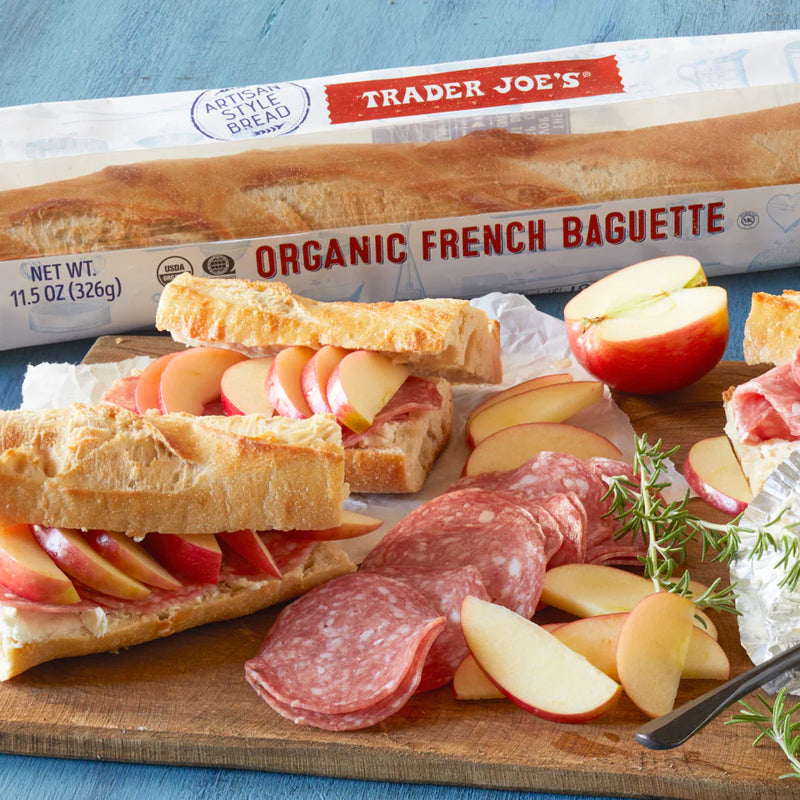 Trader Joes Organic French Baguette 11.5 Oz