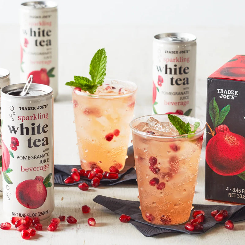 Sparkling White Tea with Pomegranate Juice 8.45 Fl Oz