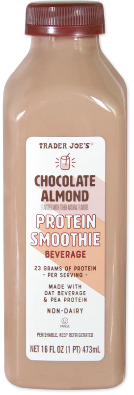 Chocolate Almond Protein Smoothie Beverage 16 Fl Oz