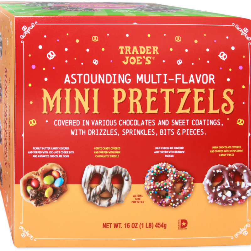 Astounding Multi-Flavor Mini Pretzels 16 oz