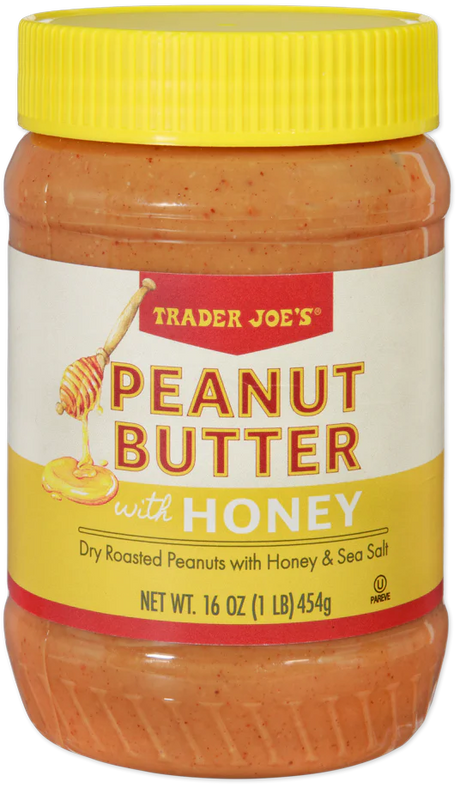 Peanut Butter with Honey 16 oz Creamy & Sweet