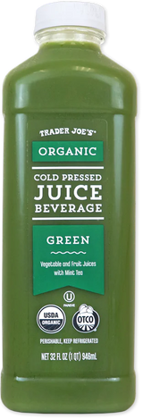 Organic Cold Pressed Green Juice Beverage 32 Fl Oz