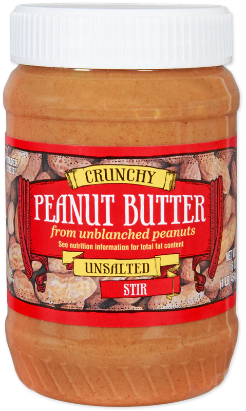 Crunchy Peanut Butter Unsalted 16 oz
