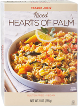 Trader Joes Riced Hearts of Palm 9 Oz