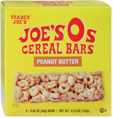 Joe's Os Cereal Bars 4.23 oz Sweet & Crunchy