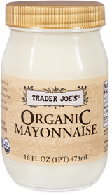 Trader Joes Organic Mayonnaise 16 Fl Oz